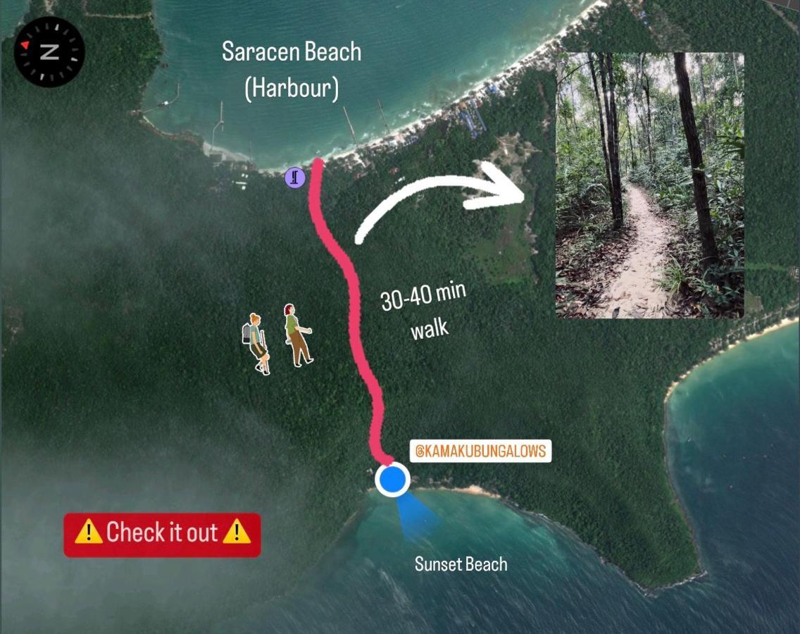 Kamaku Bungalows Koh Rong Sanloem Bagian luar foto