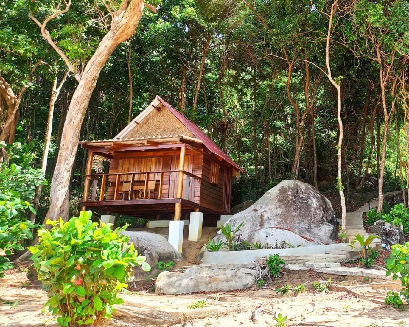 Kamaku Bungalows Koh Rong Sanloem Bagian luar foto